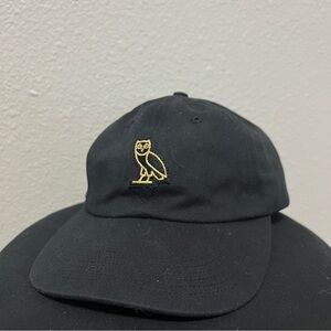 Drake OVO Hat Golden Owl Black October's Very Own Baseball Adjustable Cap